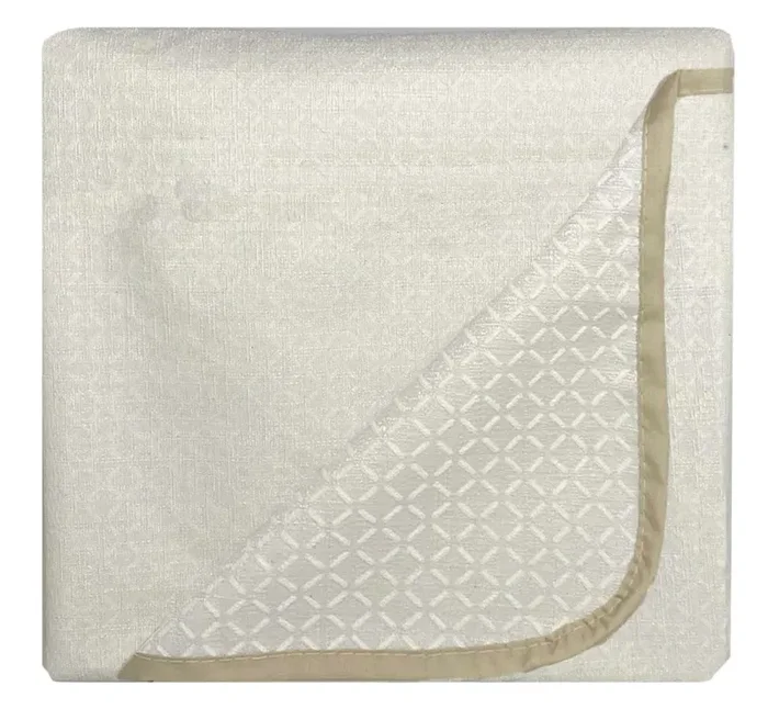 Copridivano in Poliestere con Penisola Sinistra Panna Varie Misure Online - immagine 3