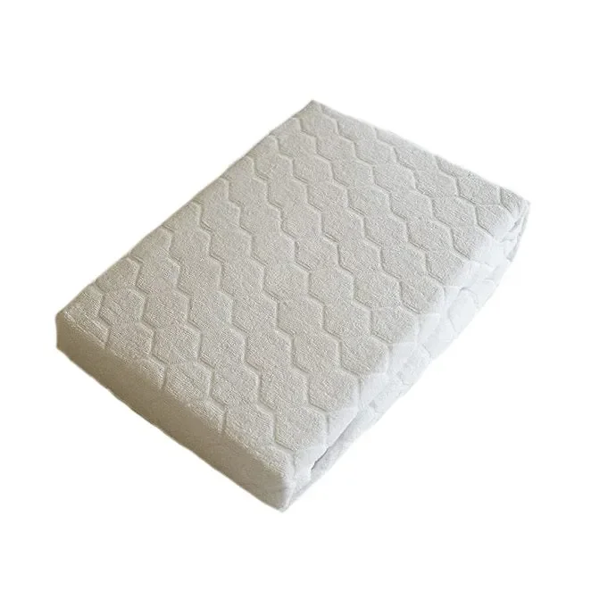 Coprimaterasso 1 piazza e mezzo Via Roma art NA0060 colore bianco misura unica Vendita calda online