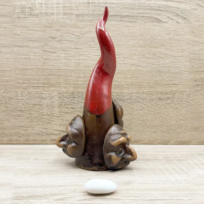 Corno con Tre Maschere di Pulcinella Bella Napoli - immagine 2