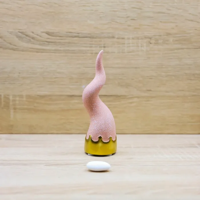 Corno Portafortuna Rosa “Linea Gold” Encantada