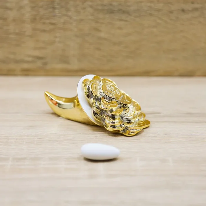 Cornucopia Oro Piccola Giovinarte Vendita calda