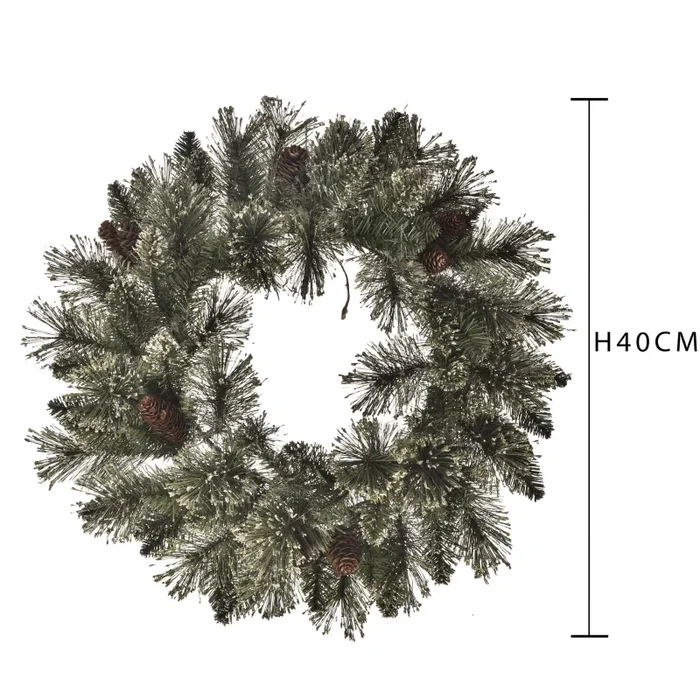 Corona Dorata 60 Tips Ø40 cm Oro Online - immagine 2