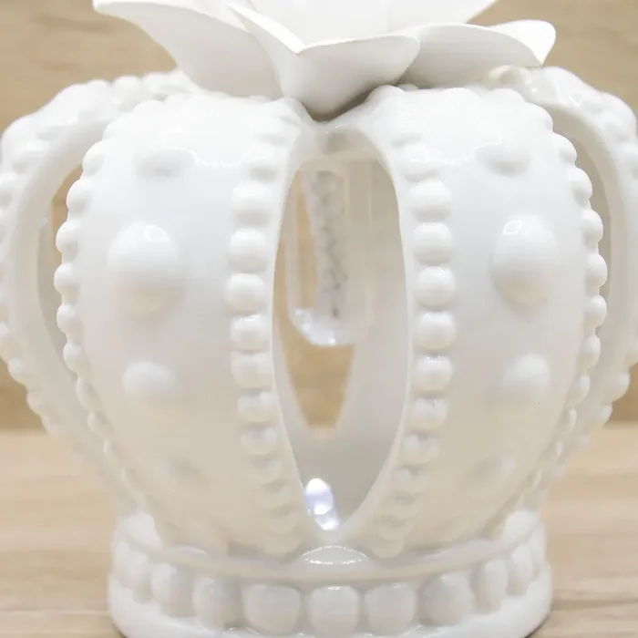 Corona Led Grande Bianca Claraluna - immagine 3