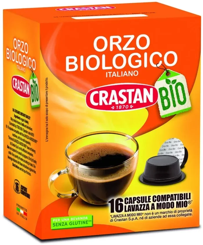 Crastan Capsule Compatibili a Modo Mio, Ginseng & Caffè, 16 Unità Vendita online