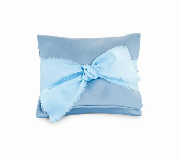 Cupido&Co. Bustina Raso Azzurro con Nastro 110 x 90 Mm 12 Pz