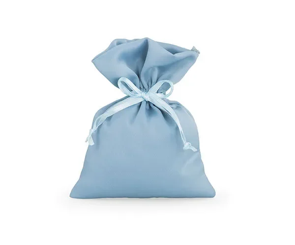 Cupido&Co. Portaconfetti Raso 100 x 140 Mm Azzurro 12 Pz