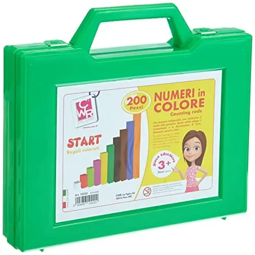 CWR 10222 Numeri in Colore Start, valigetta 200 pezzi Sconti