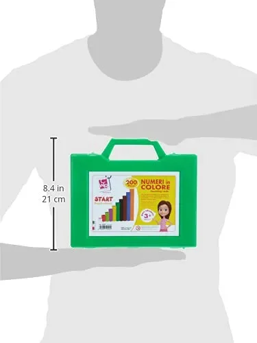 CWR 10222 Numeri in Colore Start, valigetta 200 pezzi Sconti - immagine 2