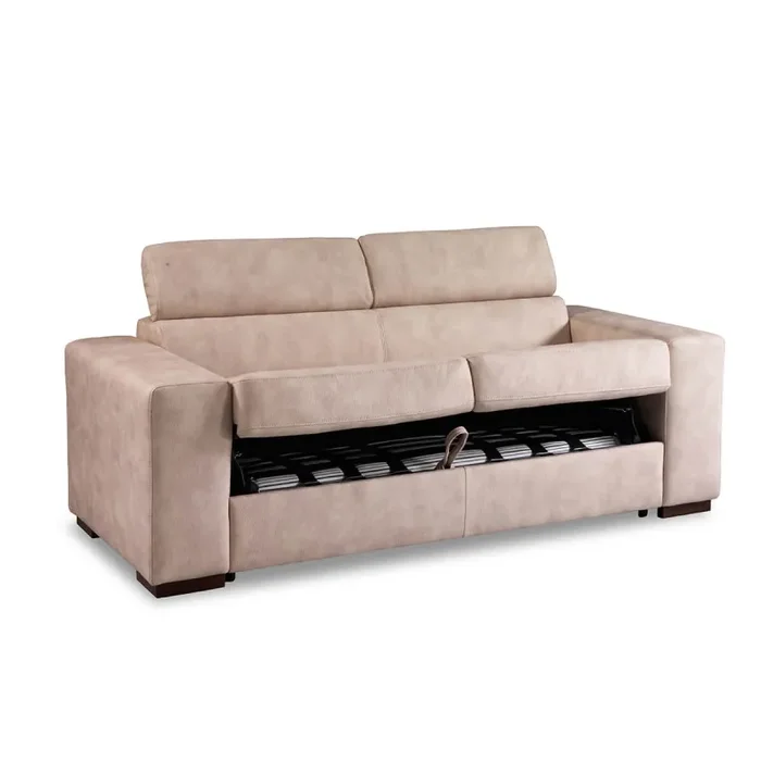 Divano Letto 2 Posti Maxi con Rete Ortopedica Elettrosaldata Vendita calda - immagine 2