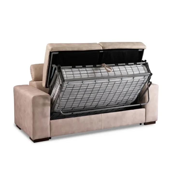 Divano Letto 2 Posti Maxi con Rete Ortopedica Elettrosaldata Vendita calda - immagine 3