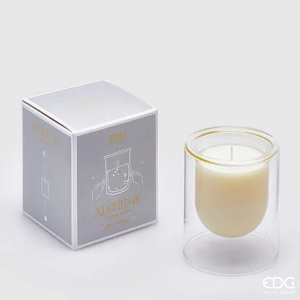 EDG Enzo De Gasperi Candela Alchemy H 10 Cm D 8,5 Cm Citrus Verbena Online ora