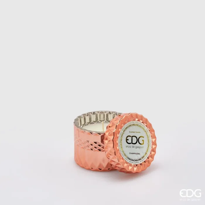 EDG Enzo De Gasperi candela Crystal New H8,5 cm Champagne