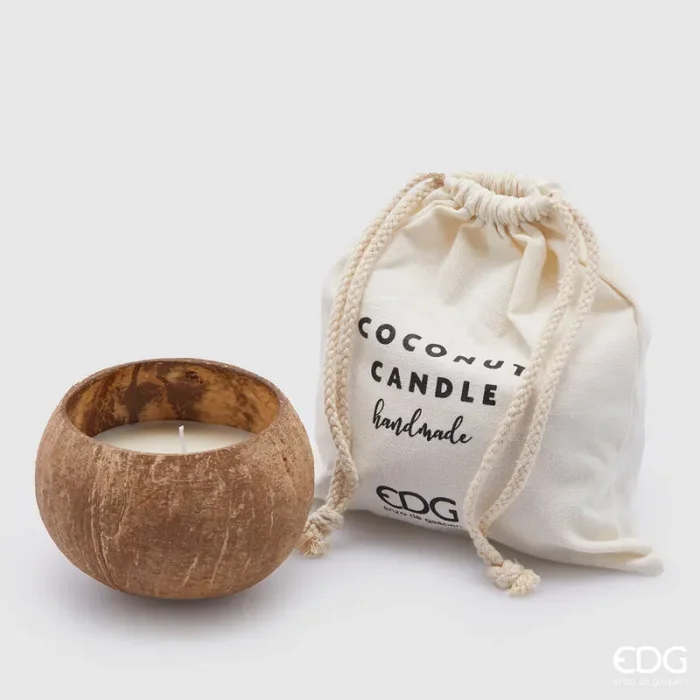 EDG Enzo De Gasperi Candela Essential H 9 Cm D 12 Cm Soft Clouds