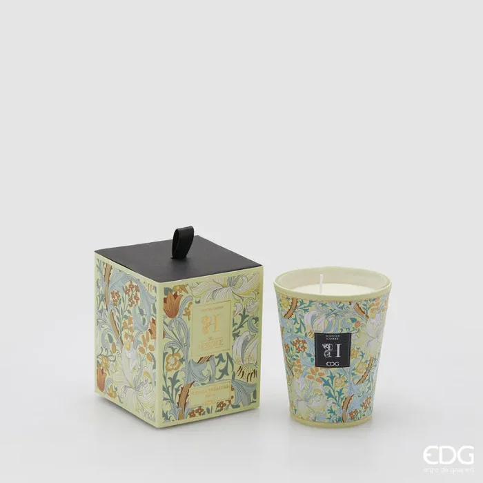 EDG Enzo De Gasperi Candela Heritage con Profumo H 12 Cm Herbal Treasure In saldo