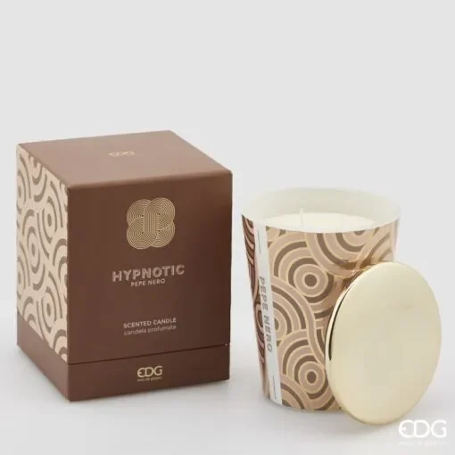 EDG Enzo De Gasperi Candela Hypnotic con Coperchio H12 Pepe nero Fornitura