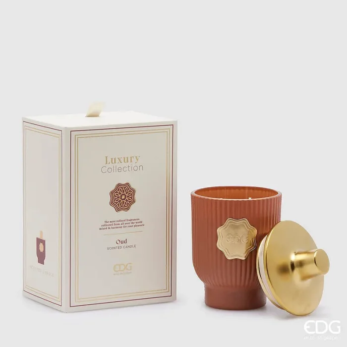 EDG Enzo De Gasperi Candela Luxury H 16 Cm D 10 Cm Oud Moda