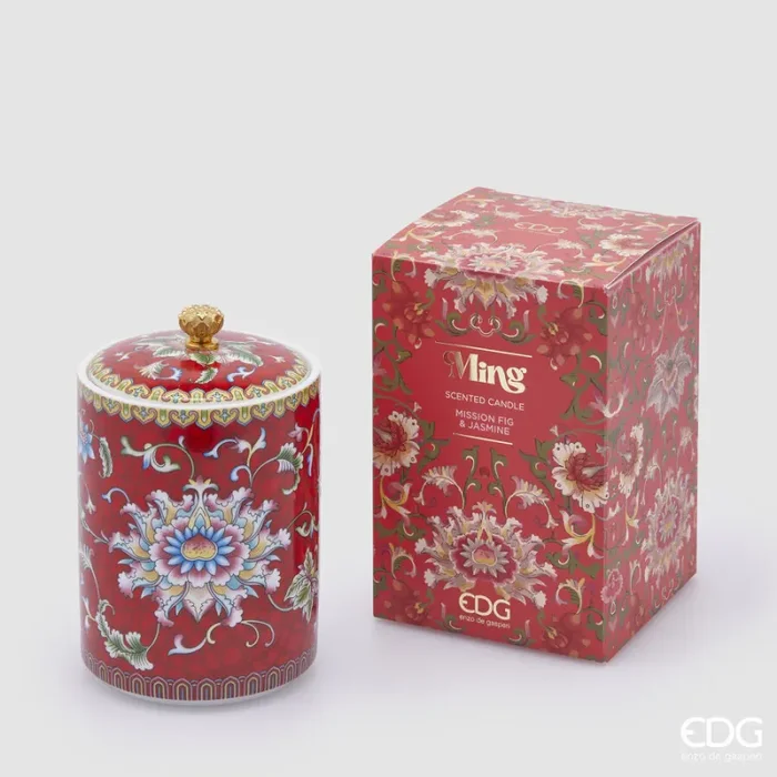 EDG Enzo De Gasperi Candela Ming Con Profumo H.14 D.9 C4 Mission Fig & Jasmine