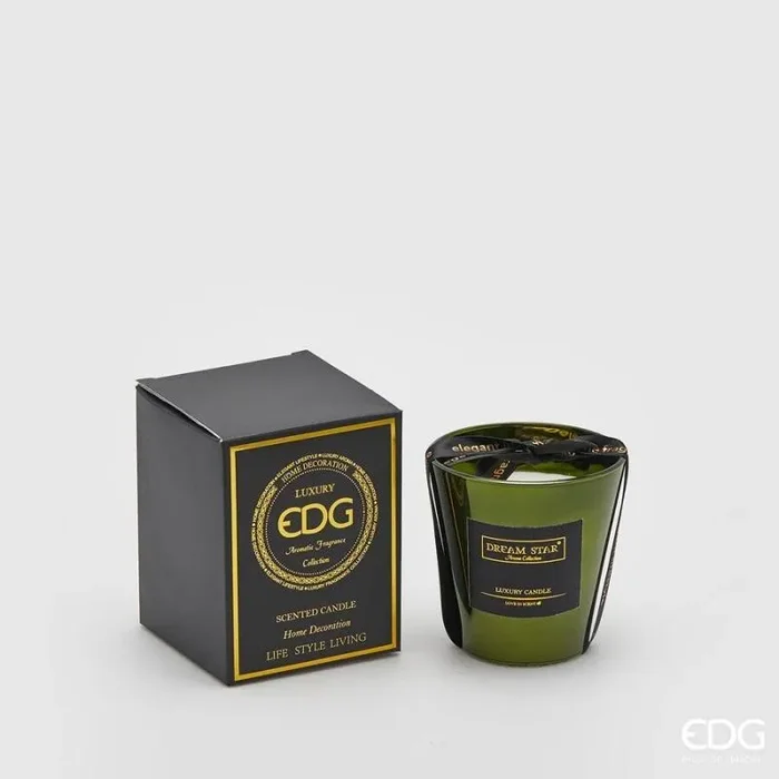EDG Enzo De Gasperi Candela Mirror Profumata H7,5 D7,5 Patchouli Leather In saldo