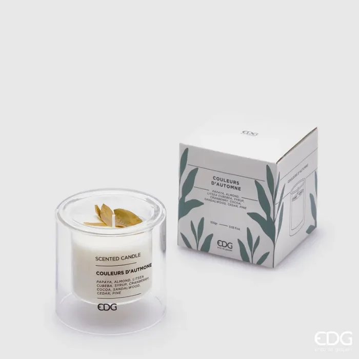 EDG Enzo De Gasperi Candela Silhouette Con Profumo H.7,5 D.8 C4 Couleurs D’Automne