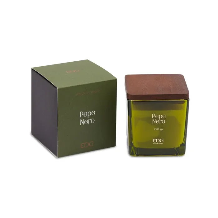 EDG Enzo De Gasperi Candela Tappolegno H 9.5 Pepe nero