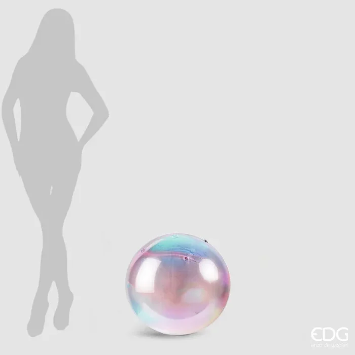 EDG Enzo De Gasperi Decoro Mirror Palla Irid D 50 Cm Multicolor