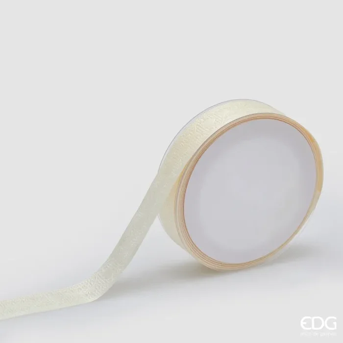 EDG Enzo De Gasperi Nastro Motivo Cuori Mix H 2,5 Cm L 20 Mt Champagne Vendita online