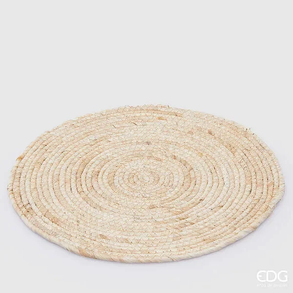 EDG Enzo De Gasperi Tovaglietta Rotonda D 38 Cm Beige In saldo