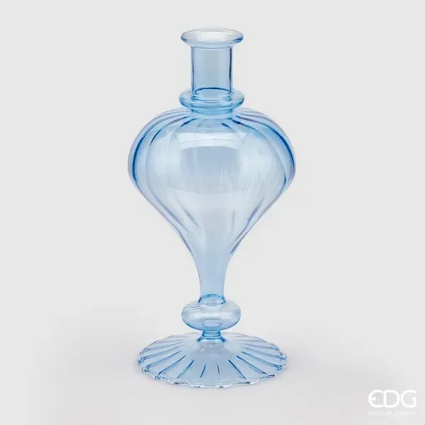 EDG Enzo De Gasperi Vaso Monofiore Goccia H30 D15 C2 Light Blue Vendita online