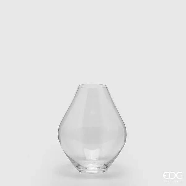 EDG Enzo De Gasperi Vaso Nida Biconic H.24 D.19 C3 Natural Trasparente