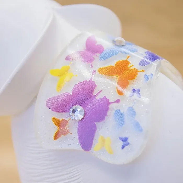 Elefante Bianco, Corazza con Farfalle Lully Argenti Vendita calda online - immagine 2