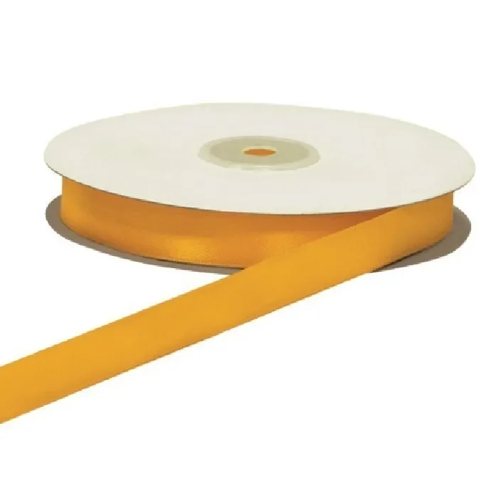 ETM Nastro Doppio Raso 15 Mm 50 Mt Giallo Arancio Sconti