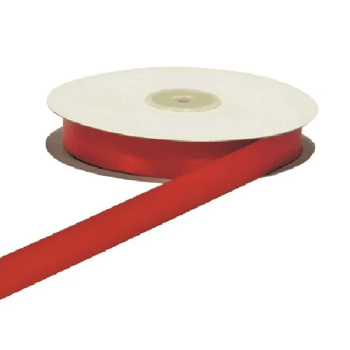 ETM Nastro Doppio Raso 3 Mm 50 Mt Rosso