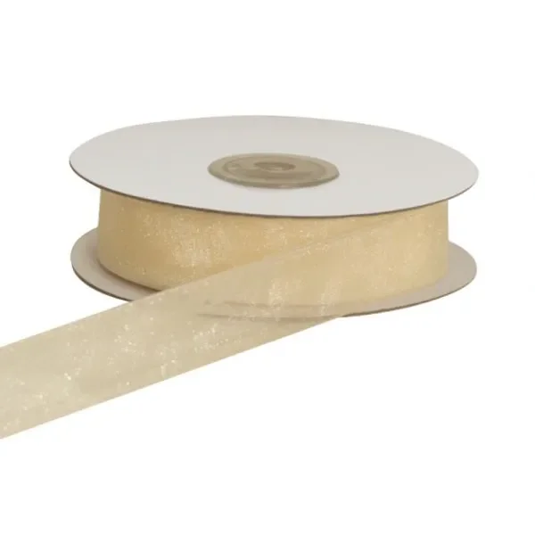 ETM Nastro Organza 40 Mm 50 Mt Avorio