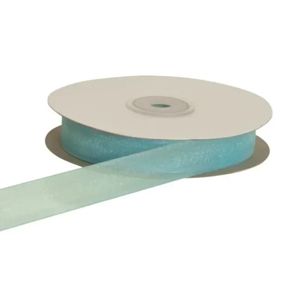 ETM Nastro Organza 40 Mm 50 Mt Celeste