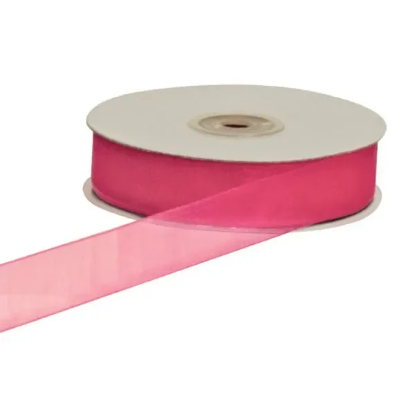 ETM Nastro Organza 40 Mm 50 Mt Fragola