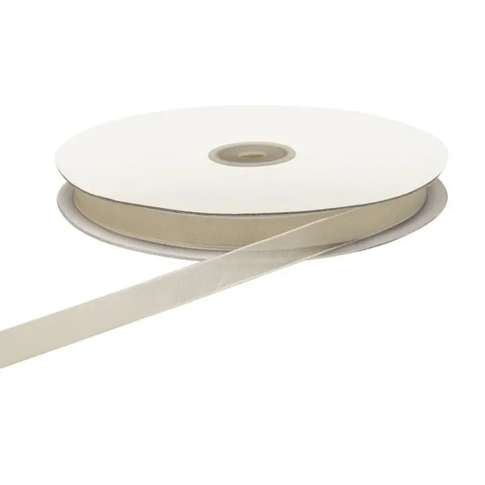 ETM Nastro Organza Orlo 13 Mm 50 Mt Crema Sconti