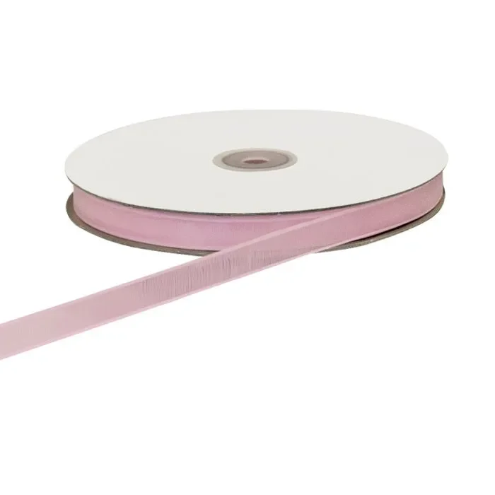 ETM Nastro Organza Orlo 13 Mm 50 Mt Rosa