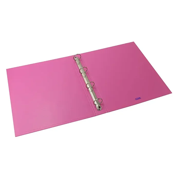 Favorit Raccoglitore a Quattro Anelli Tondi, Formato 22 x 30 Cm, Rosa - immagine 2