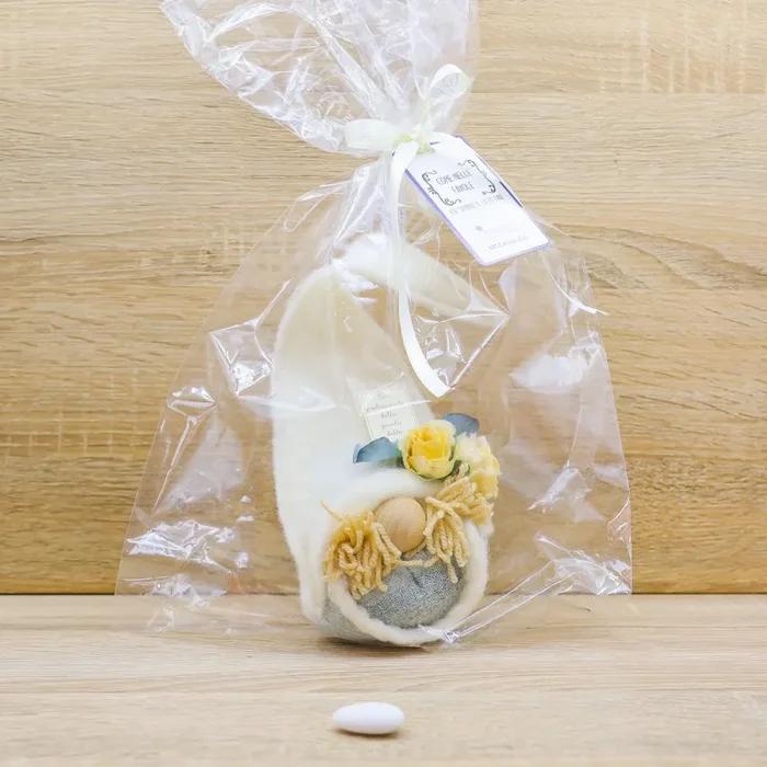 Folletto Bianco e Verde, Sali Profumati e Sacchetto con Rose Beccalli for Life - immagine 2