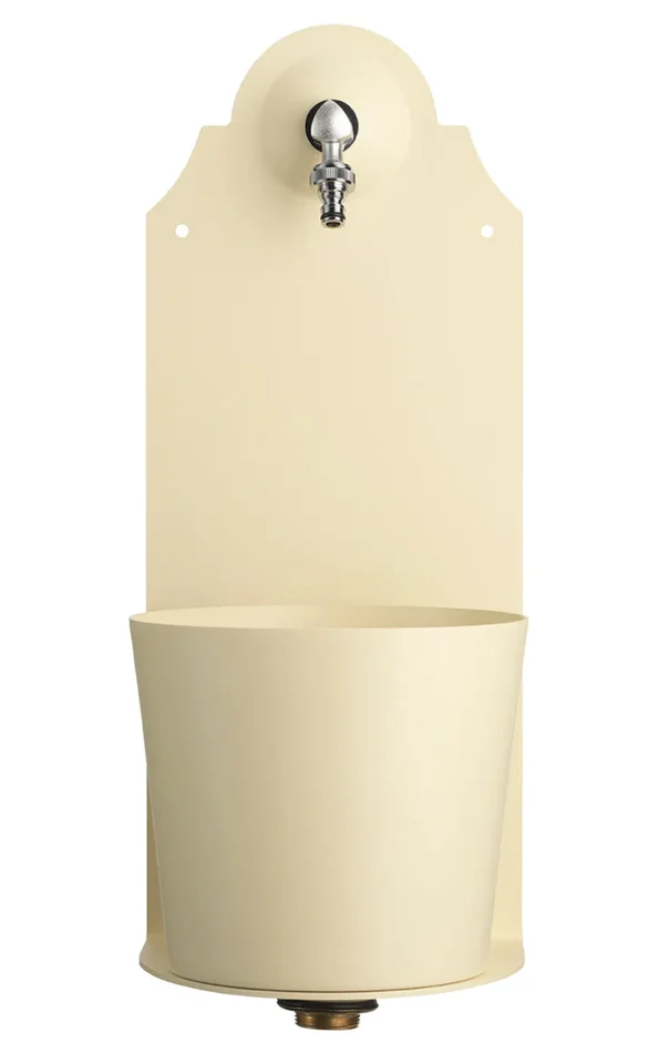Fontana a Parete da Giardino con Rubinetto Belfer 42/PRX Avorio - immagine 2