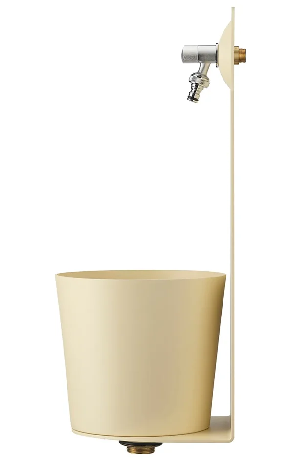 Fontana a Parete da Giardino con Rubinetto Belfer 42/PRX Avorio - immagine 3