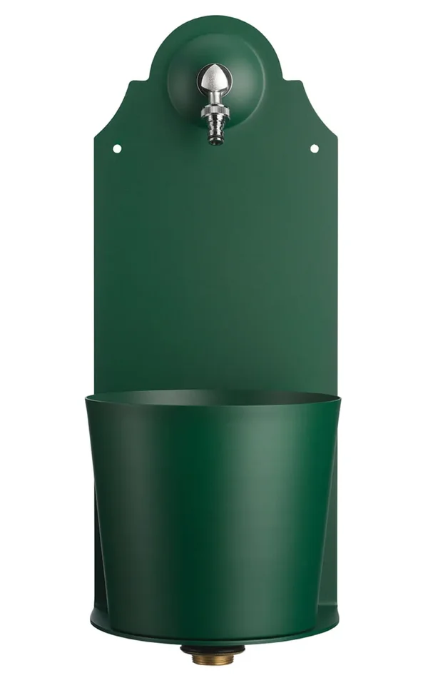 Fontana a Parete da Giardino con Rubinetto Belfer 42/PRX Verde Vendita calda - immagine 2