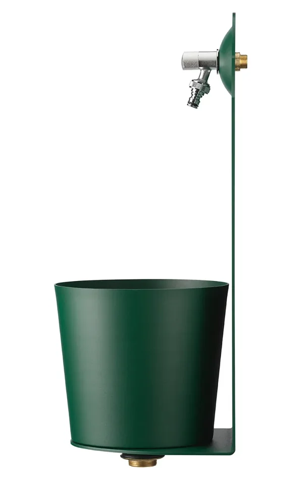 Fontana a Parete da Giardino con Rubinetto Belfer 42/PRX Verde Vendita calda - immagine 3