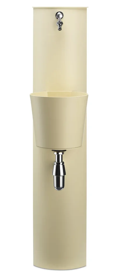 Fontana a Parete da Giardino con Rubinetto e Secchio Belfer 42/PRT Avorio - immagine 2