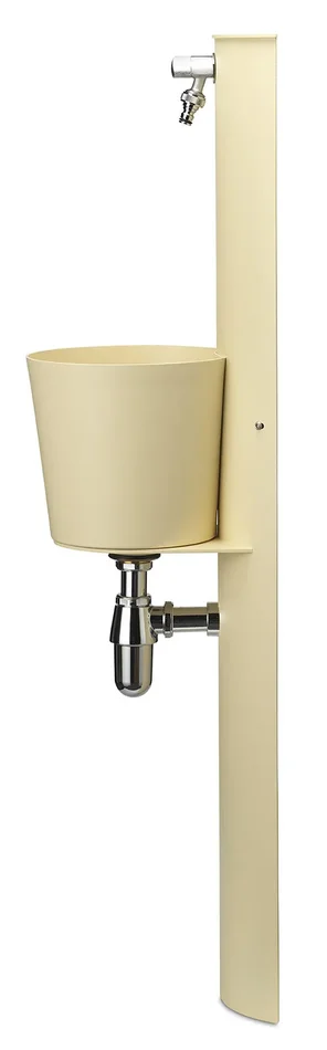 Fontana a Parete da Giardino con Rubinetto e Secchio Belfer 42/PRT Avorio - immagine 3