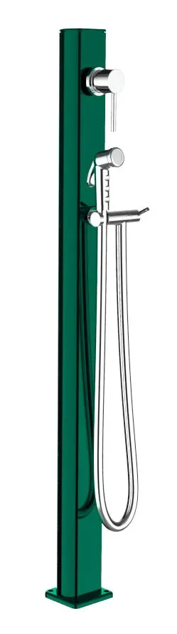 Fontana da Esterno con Miscelatore e Doccetta Quick Ottanio Lucido Metallizzato Sconti