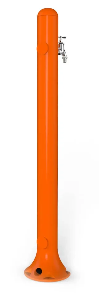 Fontana da Esterno con Rubinetto e Cestello Arkema H2O Arancio - immagine 3