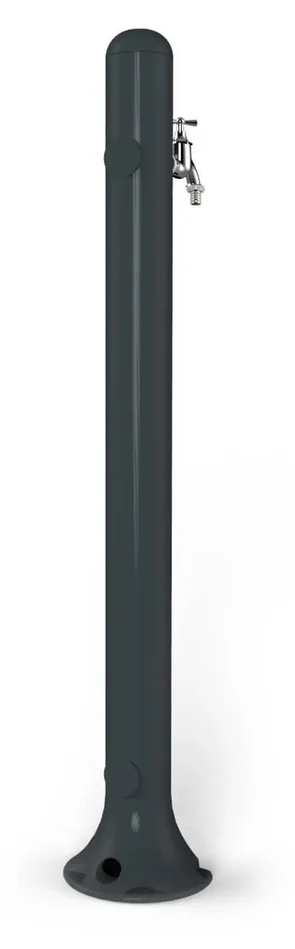 Fontana da Esterno con Rubinetto e Cestello Arkema H2O Grigio Antracite - immagine 2