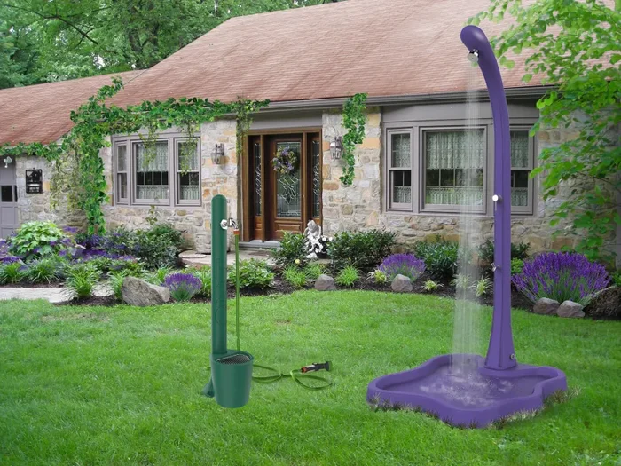 Fontana da Esterno con Rubinetto e Cestello Arkema H2O Verde - immagine 3