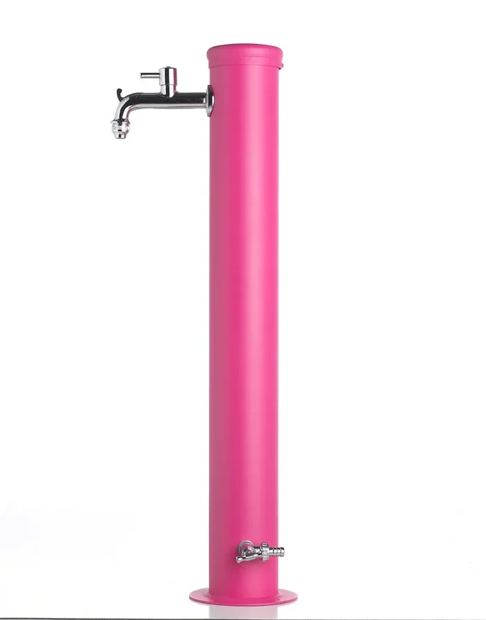 Fontana da Giardino con Doppio Rubinetto Belfer 42/ARR Ciclamino - immagine 2